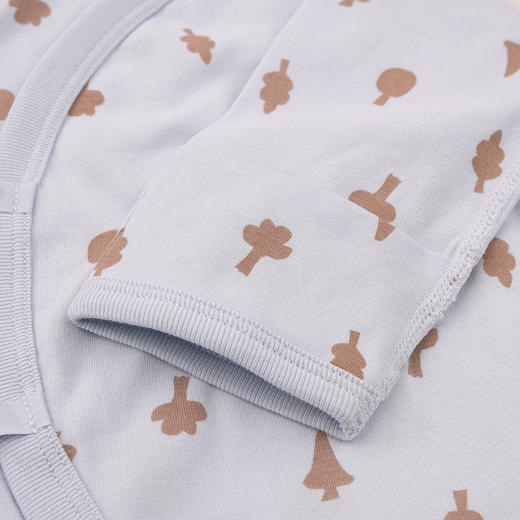 棉果果春季新品男宝卡通可爱5A抗菌纯棉爬衣蝴蝶连体衣M111726226013 商品图4