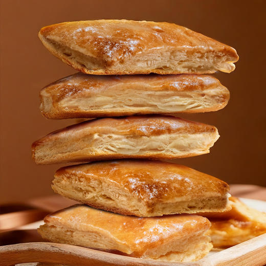 广州酒家 千层酥饼干老字号中式糕点办公室休闲零食下午茶节日送礼 商品图3