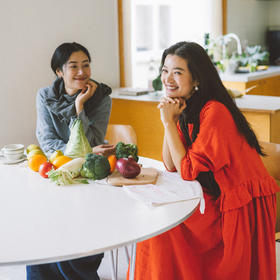 绽放793朵/野蛮生长裙·亚麻花边圆领长袖连衣裙女小个子显瘦裙子