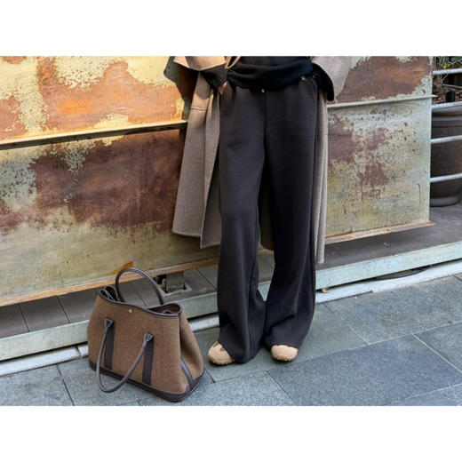 2511313   保暖小直筒 休闲糯米裤，软糯糯 商品图6