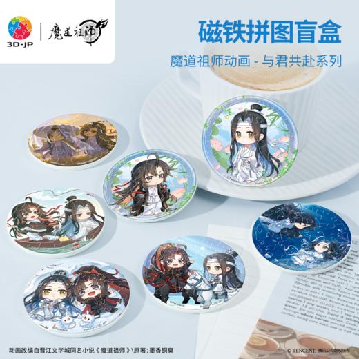 16片 盲盒磁铁拼图 D1671 魔道祖师动画-与君共赴系列 商品图0