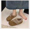 【YW】无忧购加绒新中式毛毛勃肯鞋女冬一脚蹬保暖棉鞋9978（截单后3-5天发货） 商品缩略图6