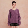 QH607斯尔丽25新款加厚软糯保暖颜色复古饱和慵懒松弛显瘦毛衫 商品缩略图2