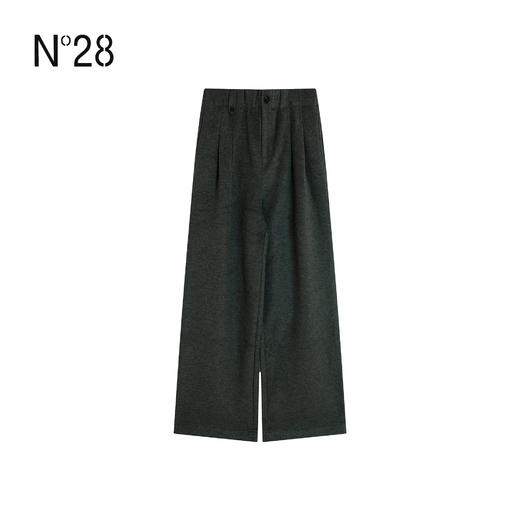 N°28 2025冬季新款设计师女装高腰宽松休闲裤8955B1K010 商品图2