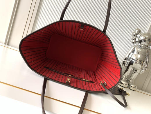 秋冬特惠💰1290 渠道级LV【全钢五金 变码芯片】te级LV 全套包装 41358棋盘格红 经典购物袋 中号 商品图4