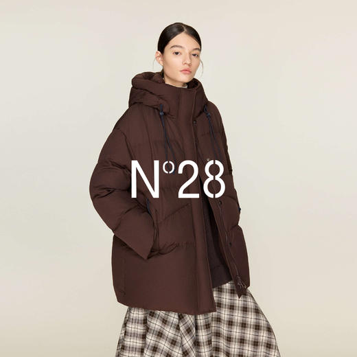 N°28 90鹅绒服女秋冬中长款廓形加厚外套 8855A1Y262 商品图1
