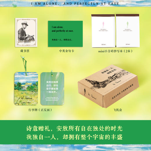 【刷边礼盒版】黑塞：我独自一人，却很自在 商品图1