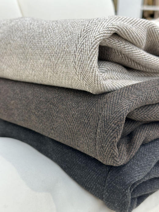 原价400+💰降温特惠❗️一条过冬❗️【米兰时装周品牌Marland·人字纹加绒加厚直筒裤】工厂直销价！通体奥粒绒内里、保暖加倍、无畏严寒✅立体剪裁设计，遮肉显瘦，完全不臃肿✅3色，可穿到180斤 商品图8