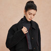 QH902斯尔丽2025新款双面呢小翻领宽松版小个子显高短大衣 商品缩略图4