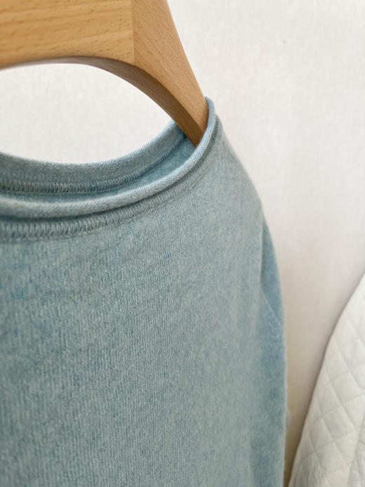 【体验羊绒】噢蜜ooomeooo冰雪蓝羊绒衫 商品图11