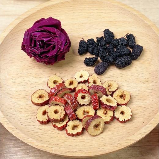 【玫瑰桑葚茶】组合花茶茶包 75g（5袋）/盒办公室养生必备 商品图1