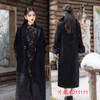现代时尚改良新中式气质毛领旗袍外套2025冬季新款日常可穿大衣211111 商品缩略图1