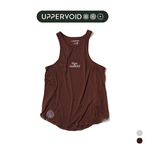 VALA背心弹力亲肤吸汗透气户外运动跑步女款UPPERVOID二普纬度 商品图1