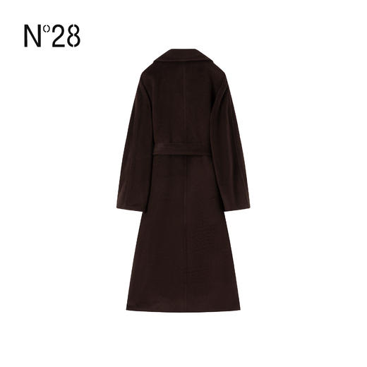 N°28  2025秋冬复古双排扣羊毛大衣毛呢外套女8855A1D876  商品图3