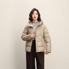 女士19031连帽短款羽绒服 90鸭绒（常熟羽绒服工厂购 ） 商品缩略图4