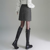 重工贴钻小香风洋气半身裙小个子高腰A字裙MYX95879 商品缩略图2