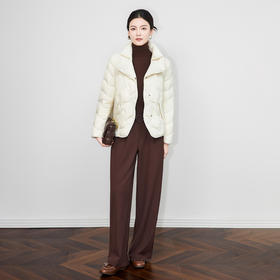 90白鸭绒短款羽绒服外套防风保暖WLZD2514204