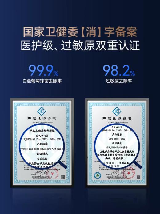 【云粉节】10楼 IAM KJ800F-M800 PRO 空气净化器  吊牌价6499元 活动价3499元 商品图4