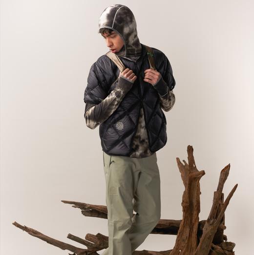 PACIFIC+短袖羽绒服鹅绒轻薄保暖排骨服马甲UPPERVOID二普纬度 商品图4