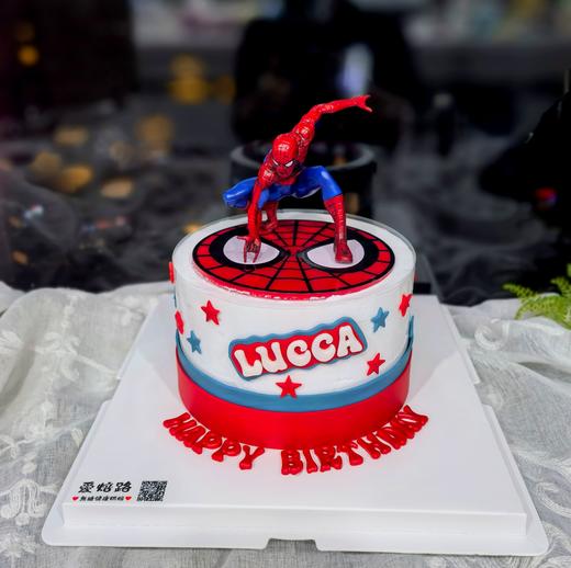 无蛋奶 蜘蛛侠 生日蛋糕 商品图0