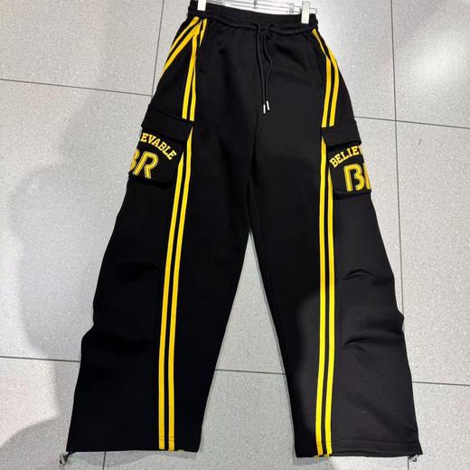 ZC松紧腰双口袋字母标工装裤50823 秋季 010163080115 商品图0