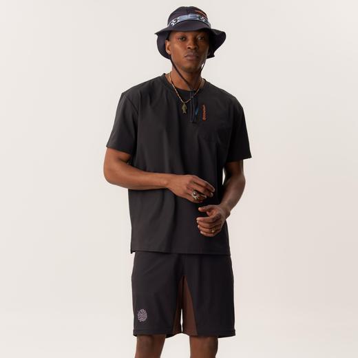 收纳轻量T恤印花仿棉透气吸汗速干短袖男女款UPPERVOID二普纬度 商品图3