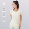 VOVOS无缝T恤侧面褶皱修身运动健身T恤VTX8025 商品缩略图0