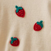 马克珍妮女童甜趣草莓绞花针织衫2025年秋冬新款551901 商品缩略图3