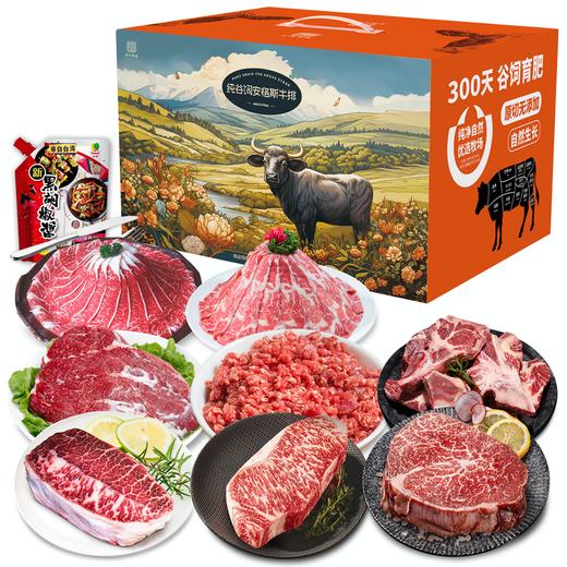 【节日礼盒】发出后不支持拦截退货 食中隽品 M6-7进口和牛套餐798型 1930g 商品图0