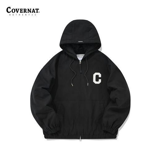 COVERNAT男女同款百搭时尚连帽拉链夹克CO2203JK30 商品图0