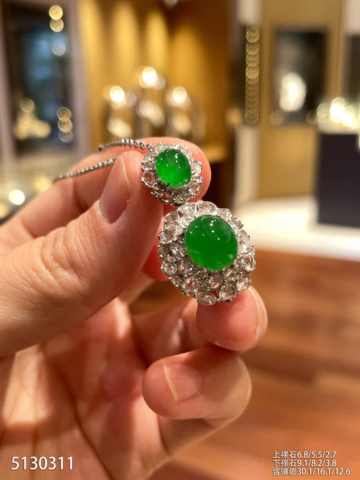 5130311，蛋面吊坠。具体价格微信咨询 商品图2