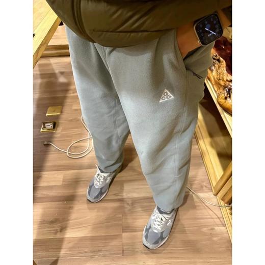 三色发售！！AC*Polartec 刺绣Logo 机能户外 双面摇粒绒 运动束口休闲卫裤 商品图2