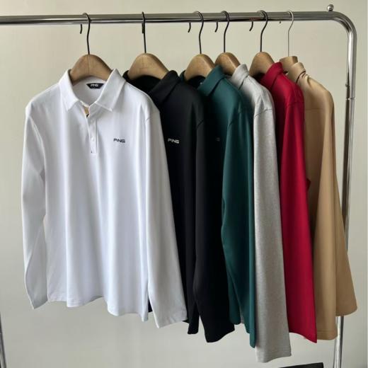 PING 男款秋冬 薄绒 长袖 亲肤保暖舒适帅气百搭  三标不全 DF02 商品图0