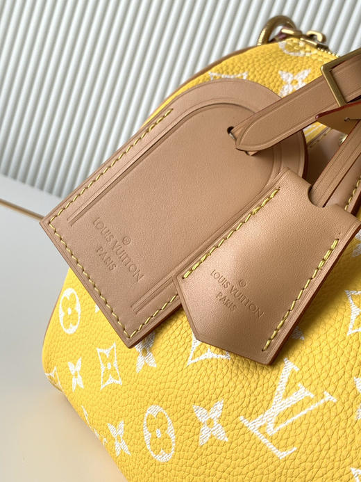 秋冬特惠💰1600 渠道级LV【全钢五金 MB163c01变码芯片】te级LV 全套包装 M24426黄色 本款Speedy P9 Bandoulière25手袋 商品图4