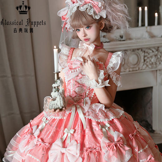 【全款预售】梦中的蝴蝶结 古典玩偶 Lolita 商品图6
