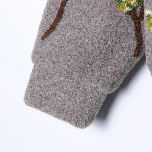 WT280SDSA秋冬新款痞帅男装潮牌撞色趣味针织拉链立领连帽卫衣外套百搭 商品图4