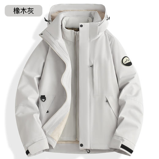 【商城爆款】石墨烯三合一冲锋衣｜7天热销3000+件｜自发热黑科技 BS96889-YSD 商品图8