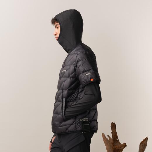 PACIFIC短袖羽绒服轻量保暖鹅绒排骨马甲外套UPPERVOID二普纬度 商品图2