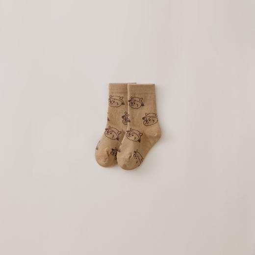 马克珍妮男童四季穿露营松鼠短袜2025年新款551897 商品图2