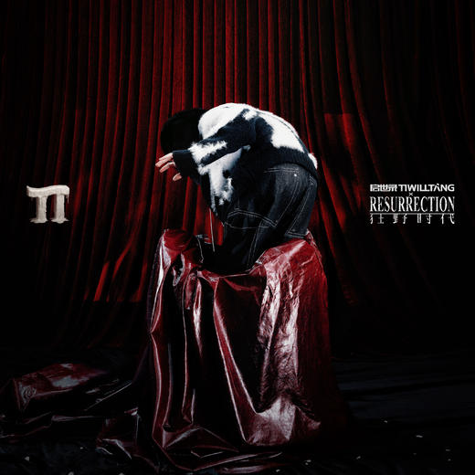 【启世录TIWILLTANG】x《狂野时代》联名系列【融迹辉阈】摩天绒影撞色宣言暖域交锋连帽毛衫 商品图4