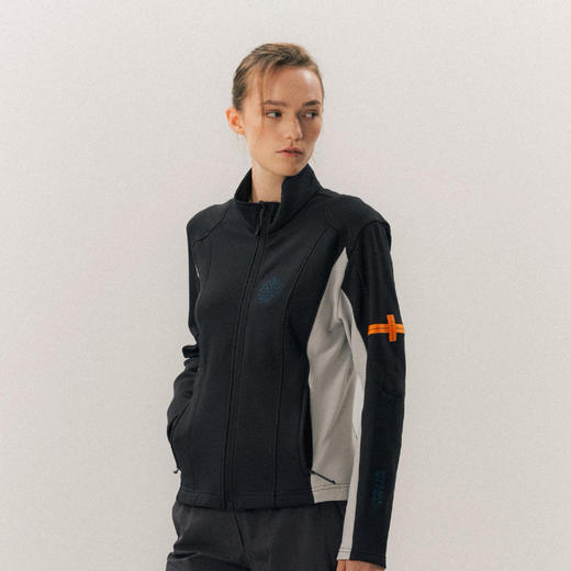 MARU抓绒服户外保暖抓绒外套防风冬女新款UPPERVOID二普纬度 商品图3