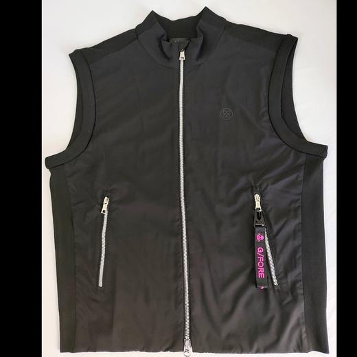 G家男士功能防风针织拼接拉链背心立领 修身显瘦版M424216 商品图0