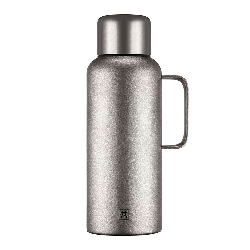 1034864 双立人Thermo Plus真空保温钛壶璀璨银1200ml