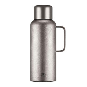 1034864 双立人Thermo Plus真空保温钛壶璀璨银1200ml