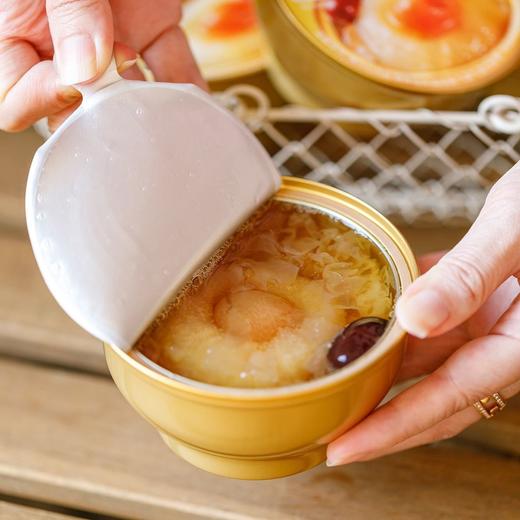 【零添加枇杷炖梨银耳羹】入秋喉咙的第一道“护甲”！撕开即食，丝滑清润，一碗≈3小时慢炖 商品图6