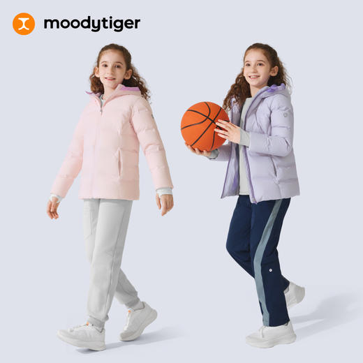 【大J专属】儿童加厚保暖防风压胶鹅绒羽绒服男女童冬季外套54110705 商品图7