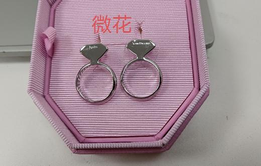 9009656135587 施华洛世奇SWAROVSKI 施华洛世奇Lucent个性戒指情侣对戒小众设计轻奢高级【55mm】 商品图2