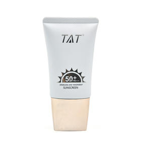 暨大美塑TAT晶纯皙透防晒霜50g