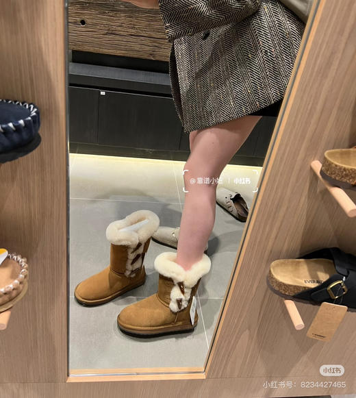 油叽叽牛角扣雪地靴112003 商品图1