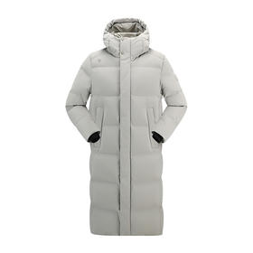 探路者男式长款鹅绒羽绒服TADDAN91629